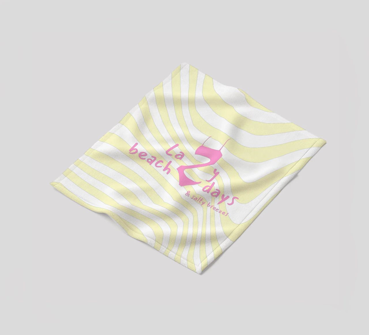 Lazy beach days coperta in pile da Bureau Purpur