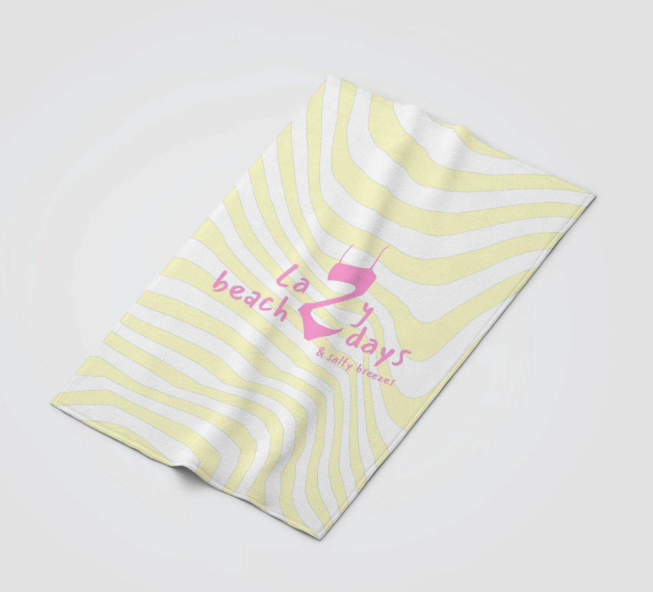 Lazy beach days coperta in pile da Bureau Purpur