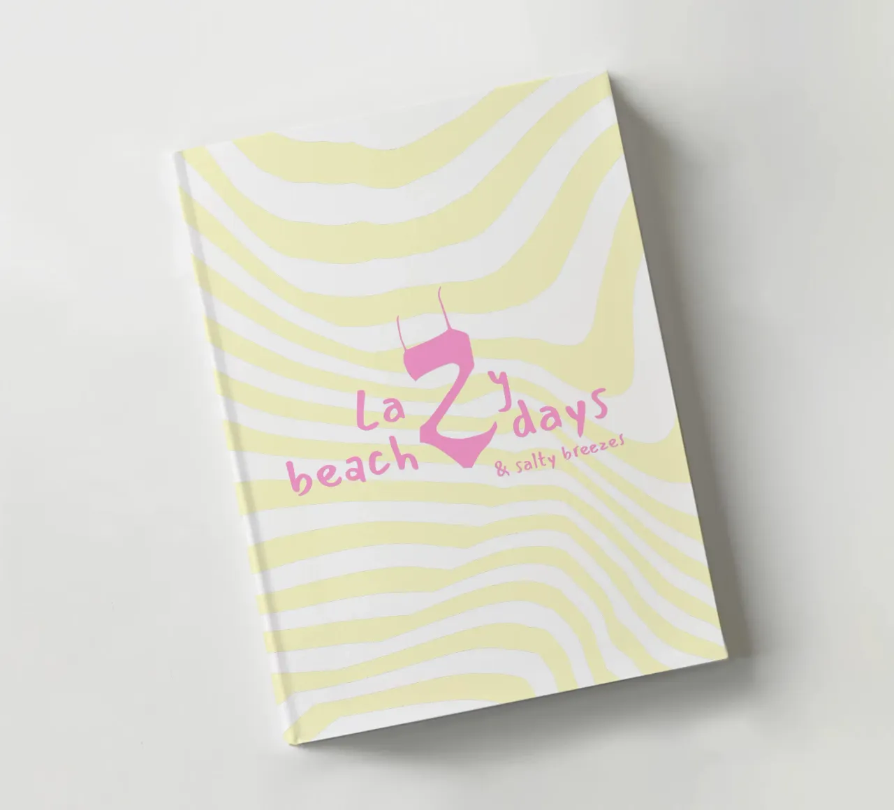 Lazy beach days notebook by Bureau Purpur