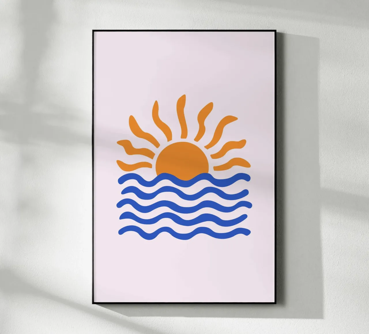 Sol y Mar plexiglass da Palmartprints