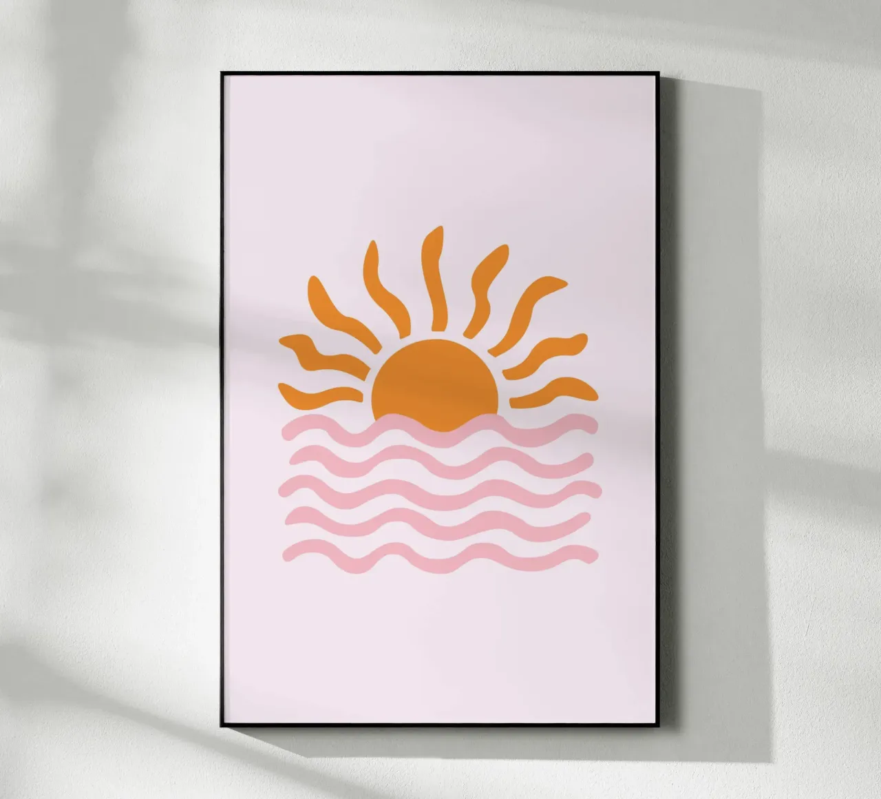 Sol y Mar plexiglass da Palmartprints
