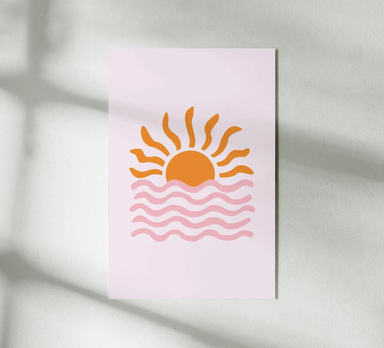 Sol y Mar plexiglass da Palmartprints