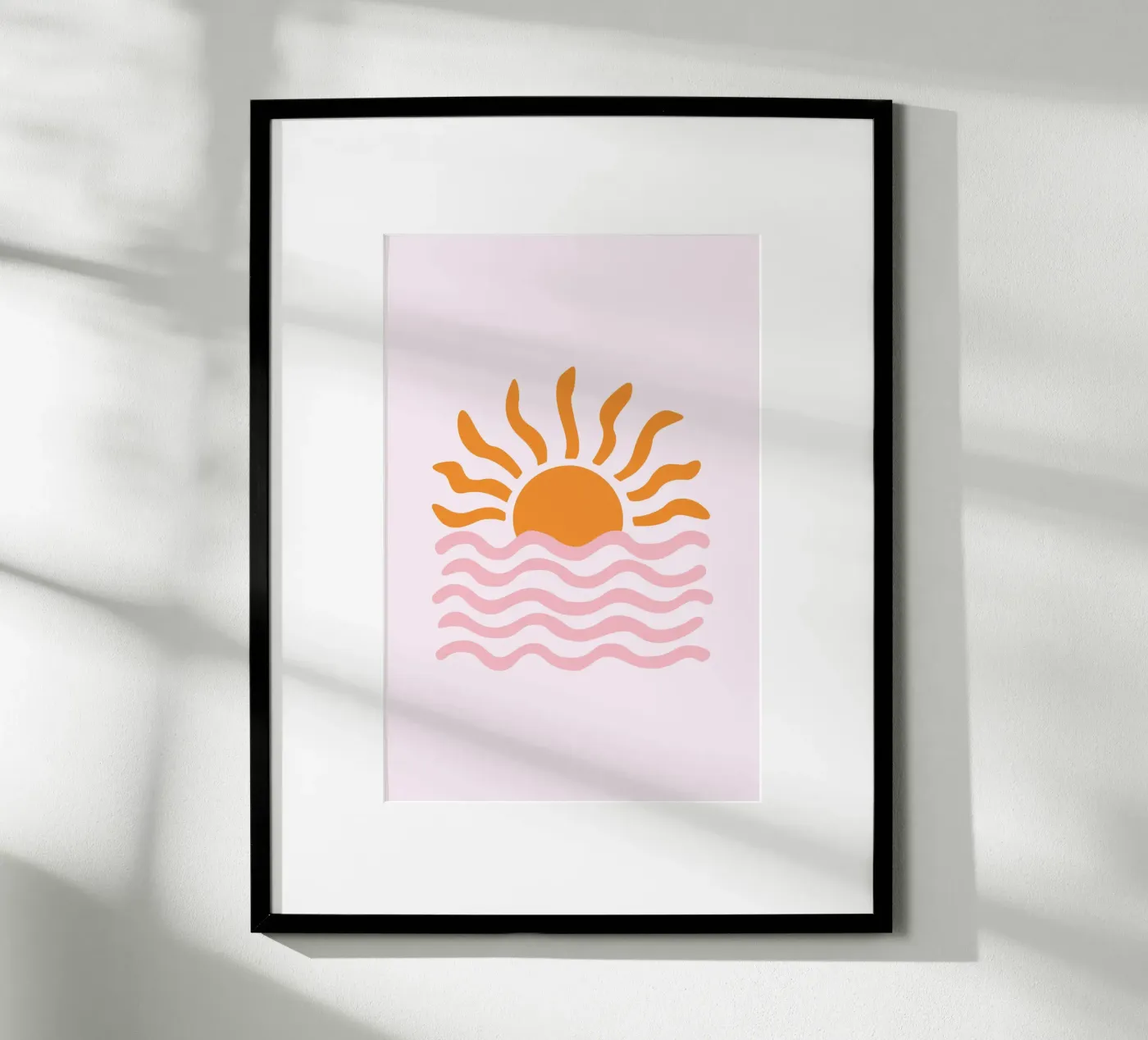 Sol y Mar poster da Trend Collection by Palmartprints