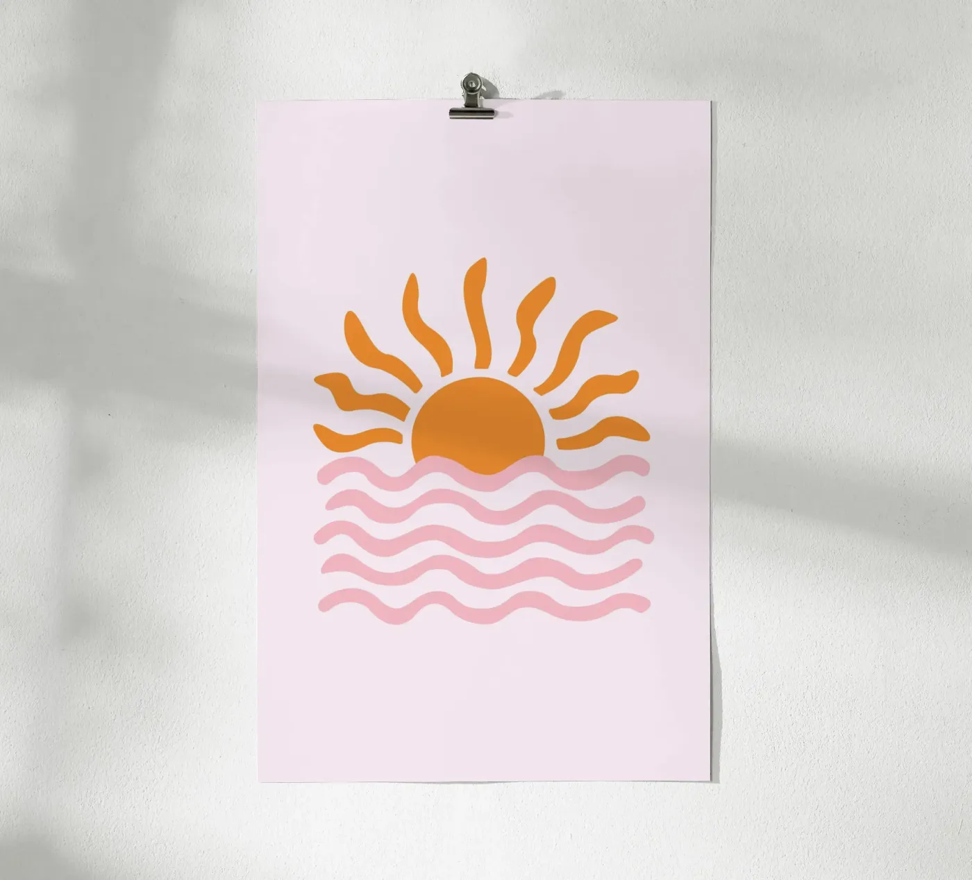 Sol y Mar poster da Trend Collection by Palmartprints