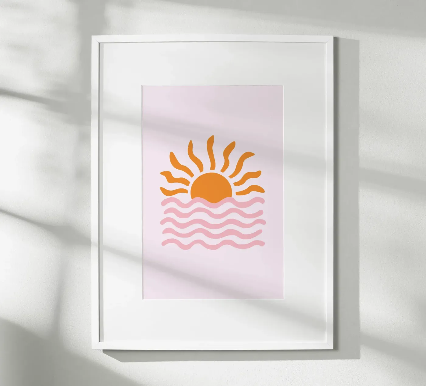 Sol y Mar poster da Trend Collection by Palmartprints