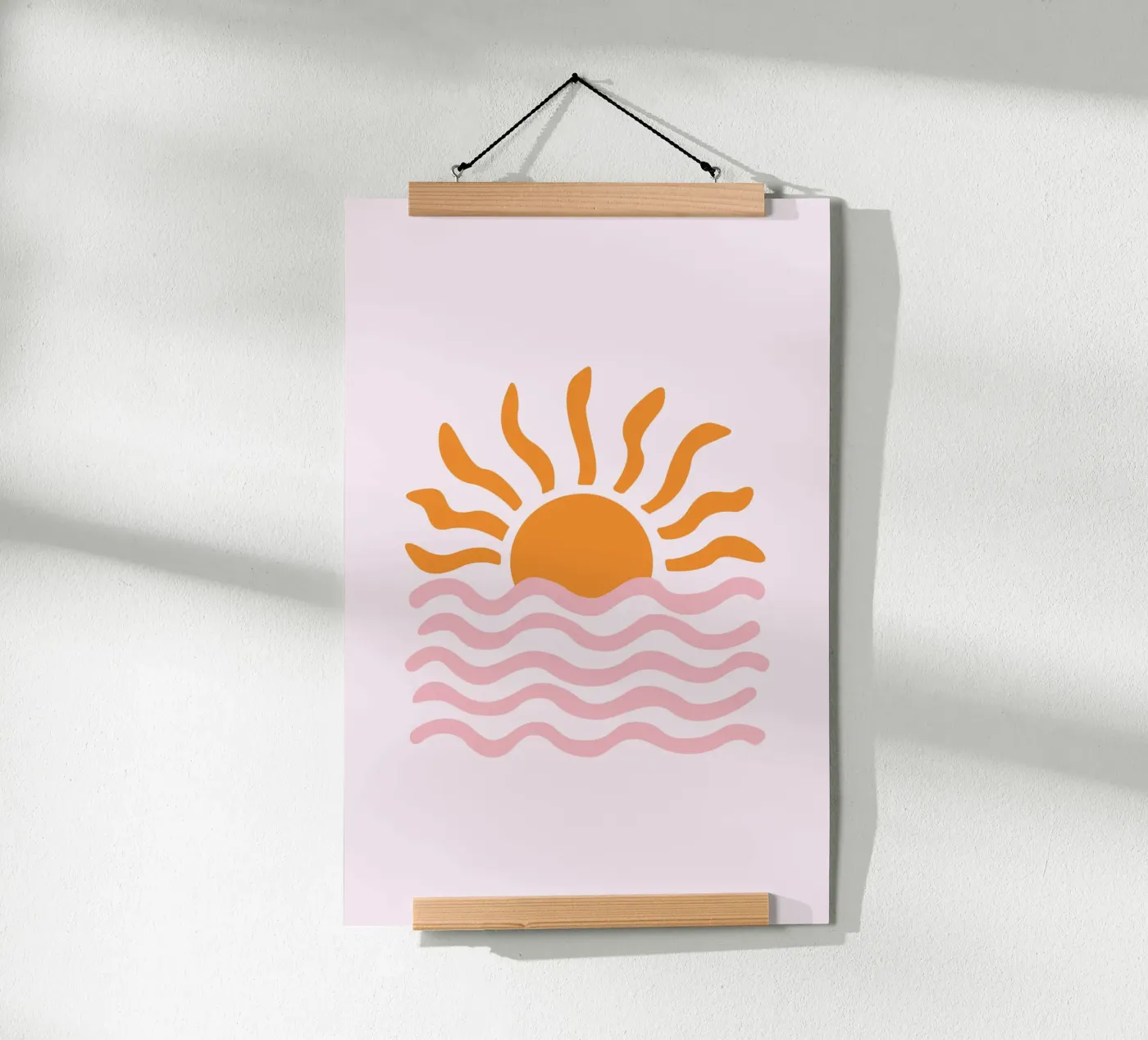 Sol y Mar poster da Trend Collection by Palmartprints