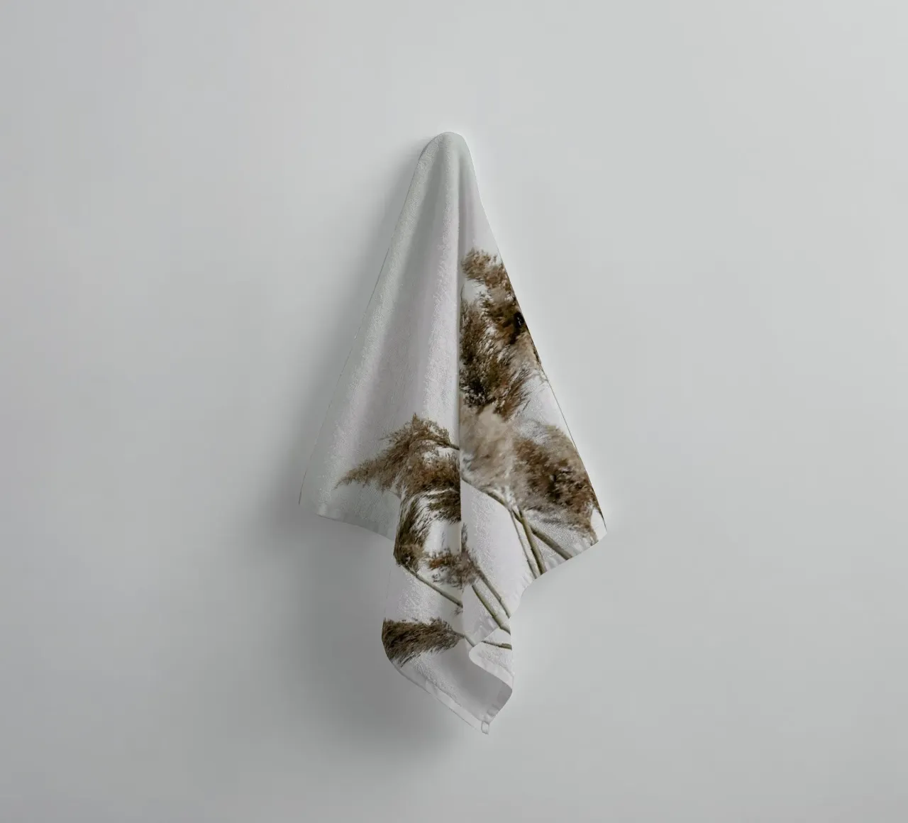 Natural Pampas Reed towel by Studio Nahili