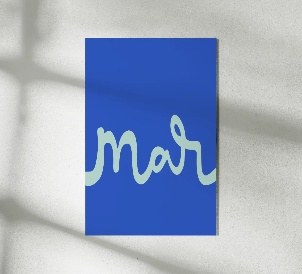 Mar Lettering plexiglass da Trend Collection by Palmartprints