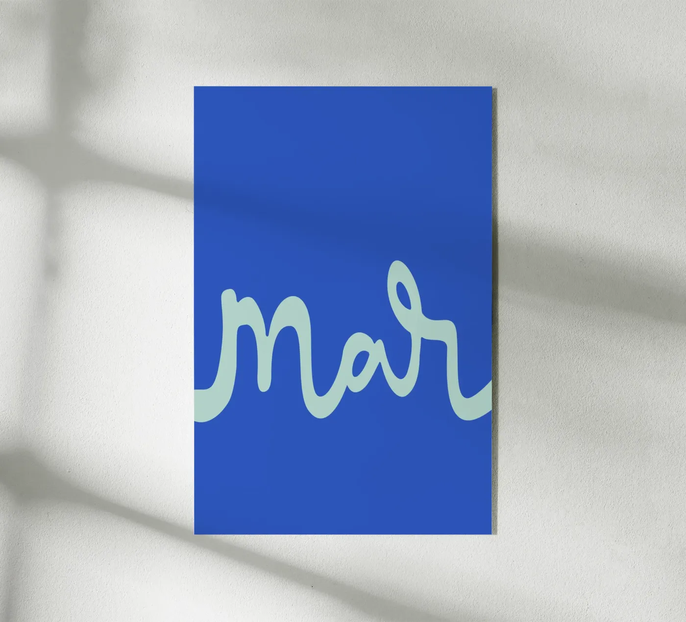 Mar Lettering plexiglass da Trend Collection by Palmartprints