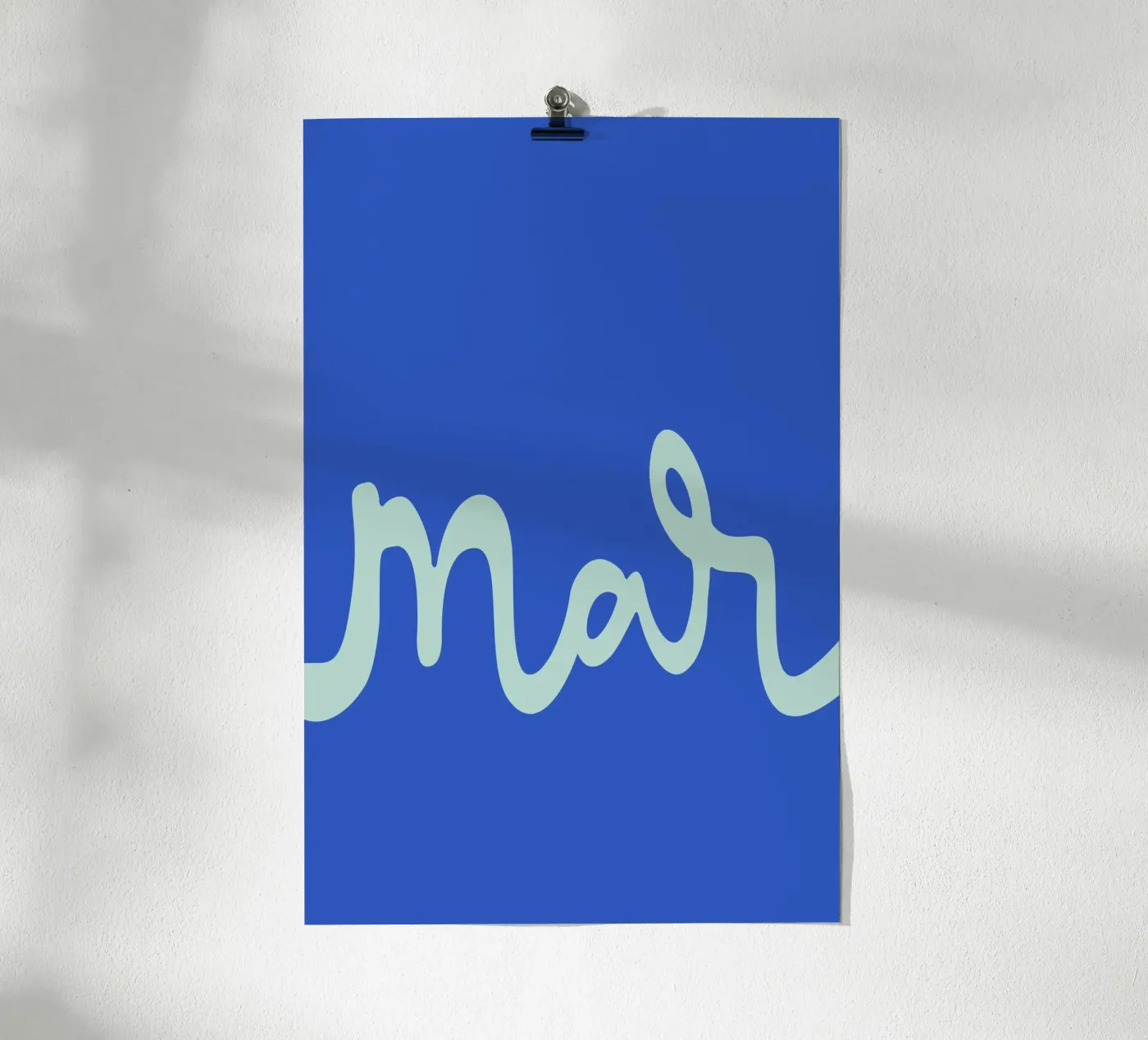 Mar Lettering poster da Trend Collection by Palmartprints