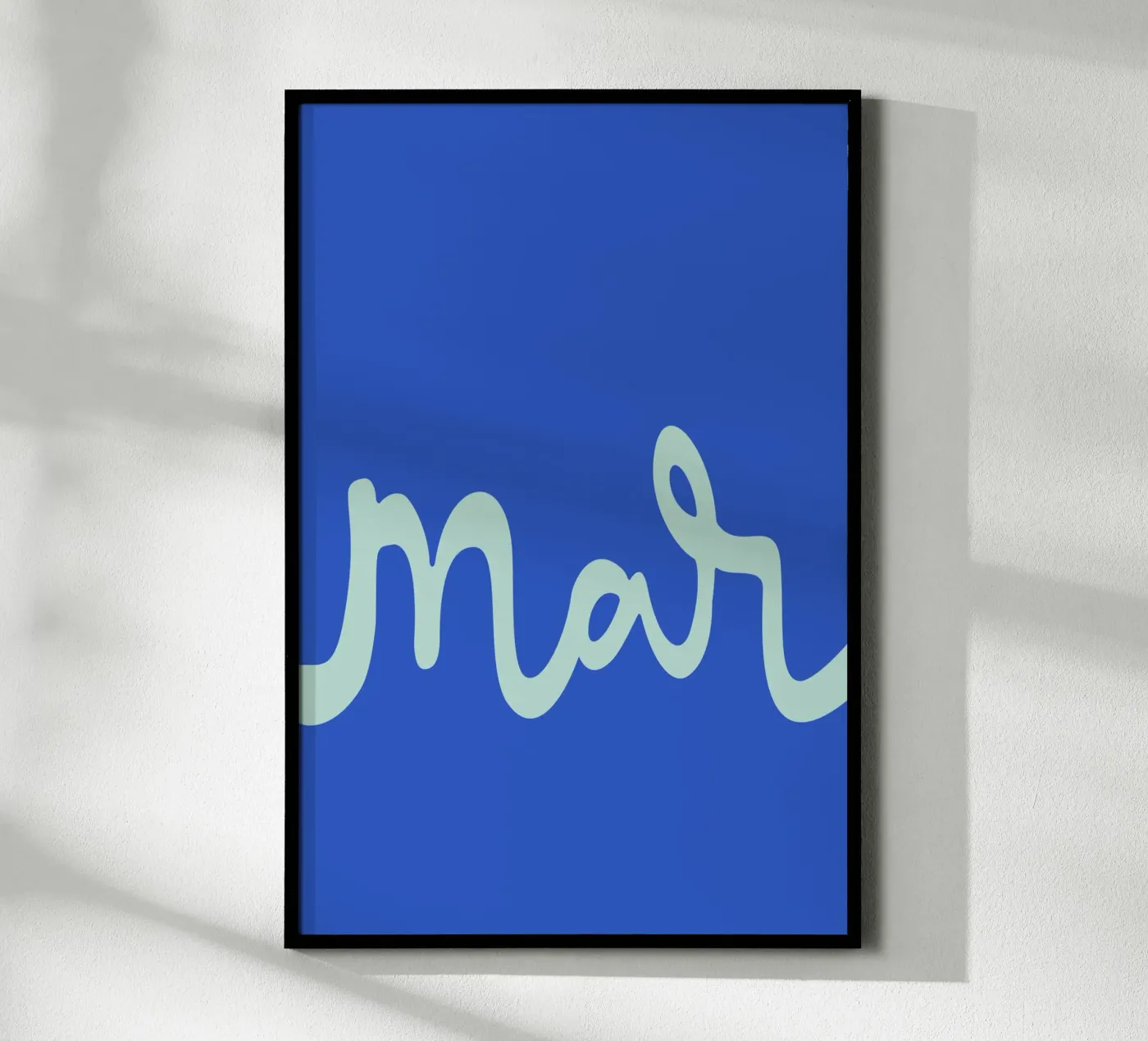 Mar Lettering poster da Trend Collection by Palmartprints