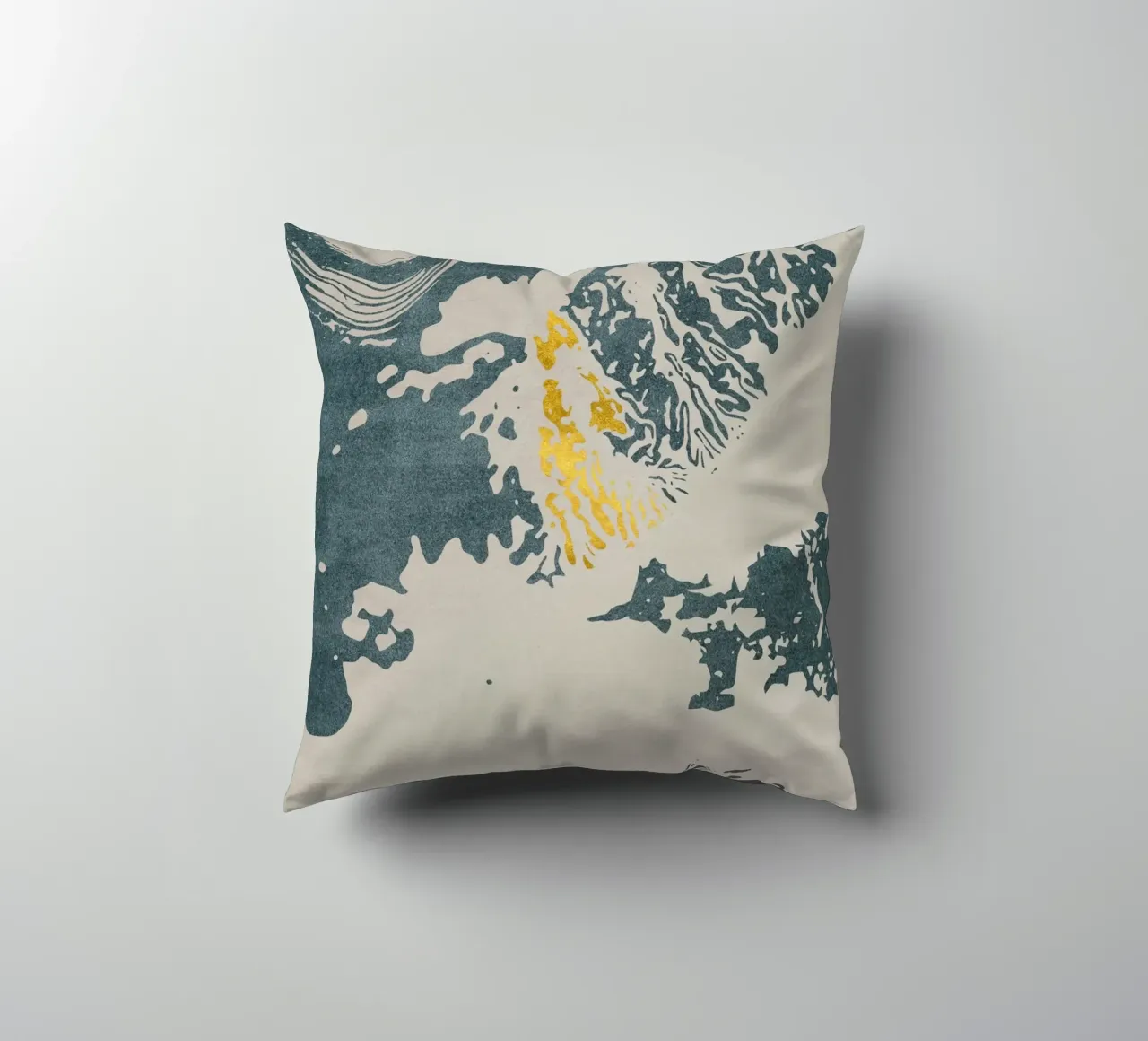 dynamic abstract Kissen von ramosashop