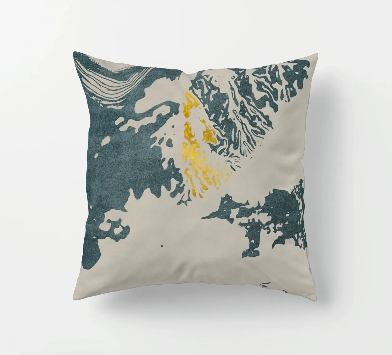 dynamic abstract Kissen von ramosashop
