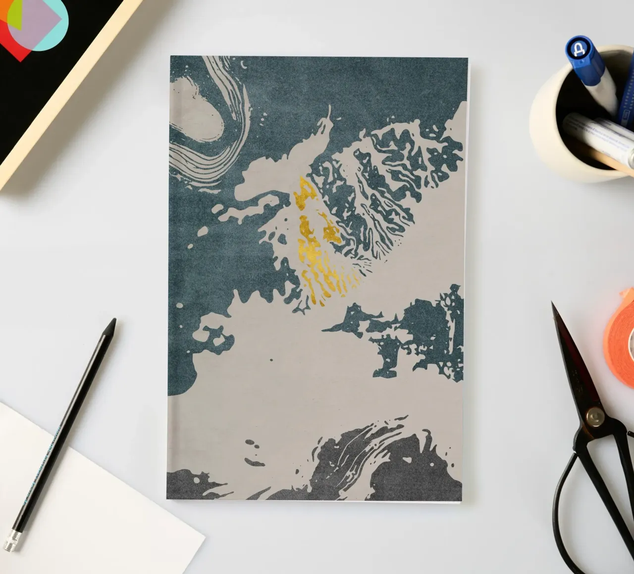 dynamic abstract notebook by ramosashop