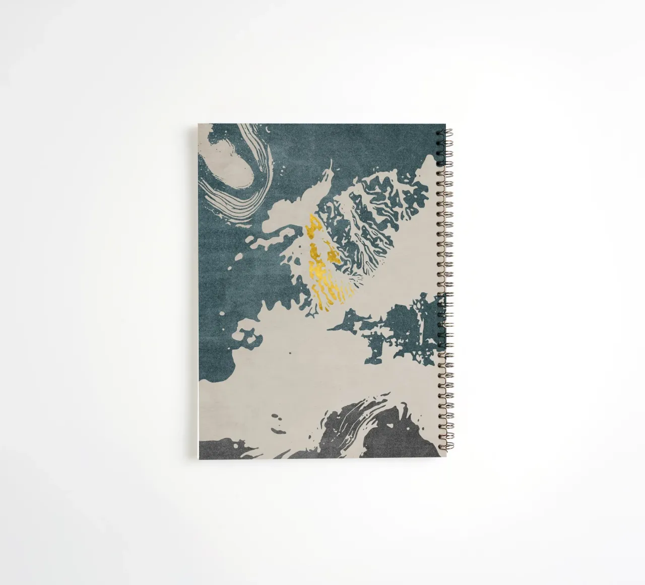 dynamic abstract spiral notebook by ramosashop