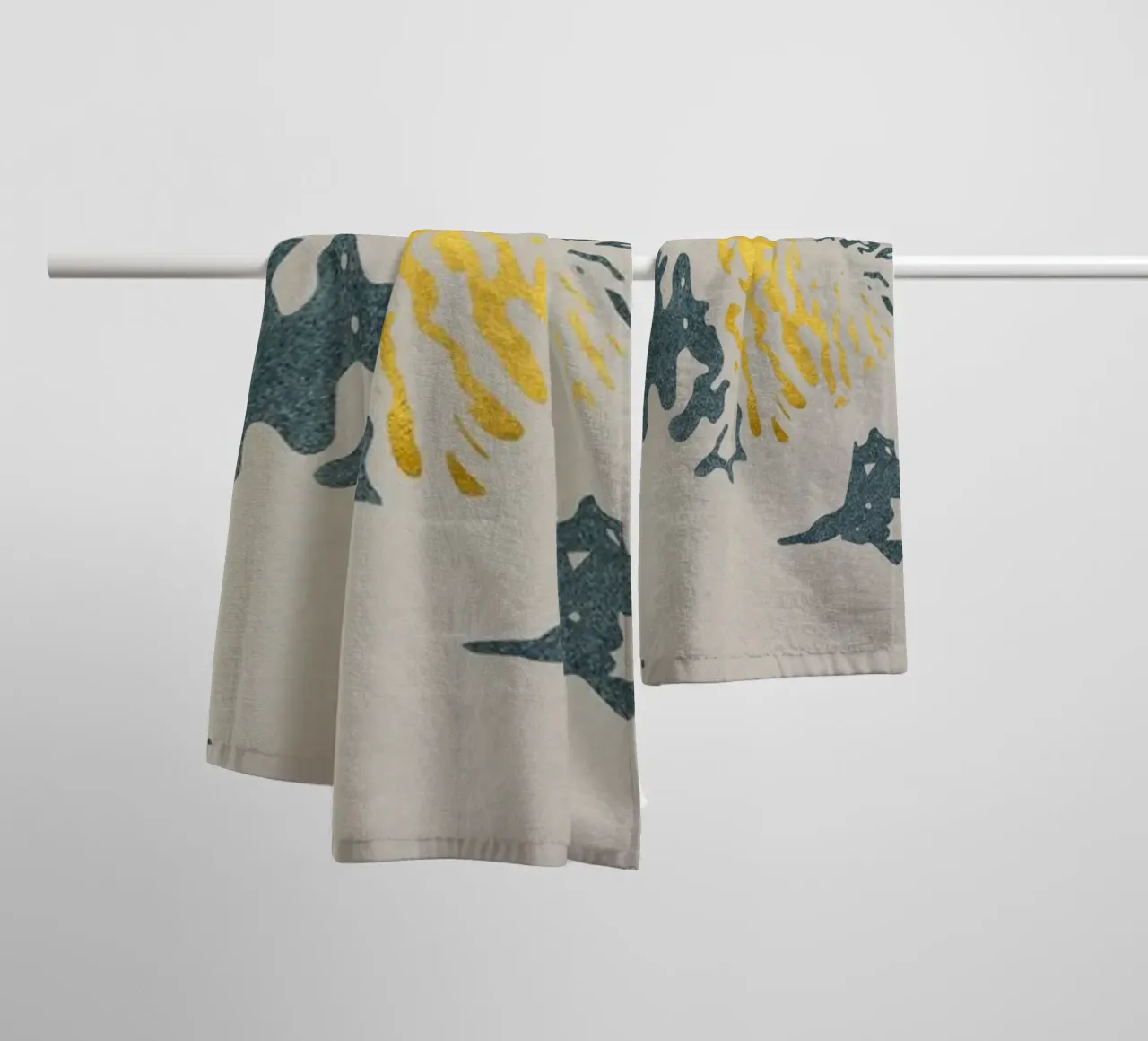 dynamic abstract asciugamano da bagno da ramosashop