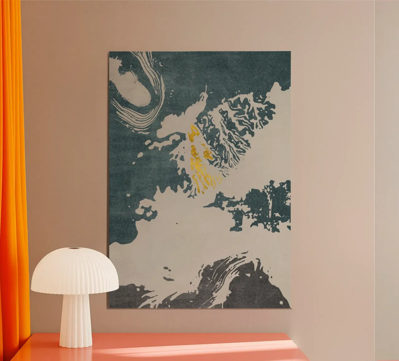 dynamic abstract alluminio dibond da ramosashop