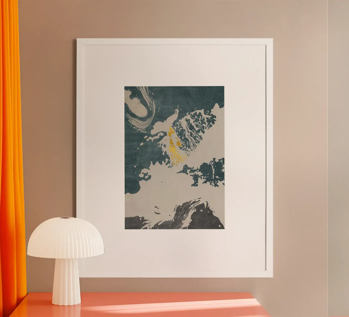 dynamic abstract poster van ramosashop