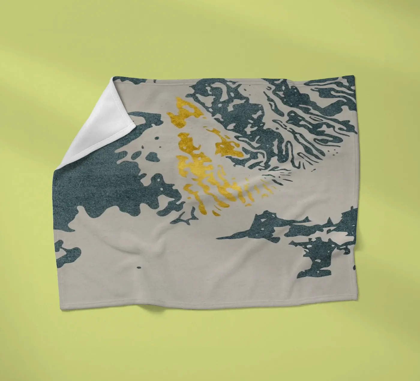 dynamic abstract Fleecedecke von ramosashop