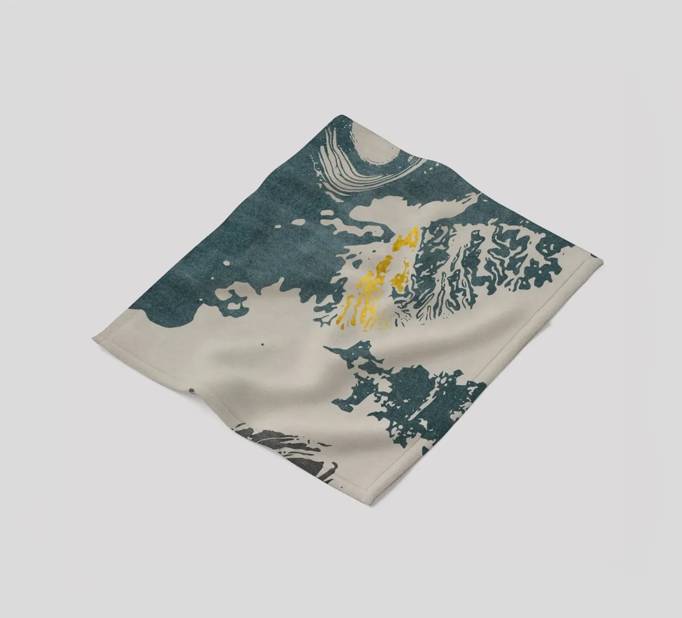 dynamic abstract Fleecedecke von ramosashop