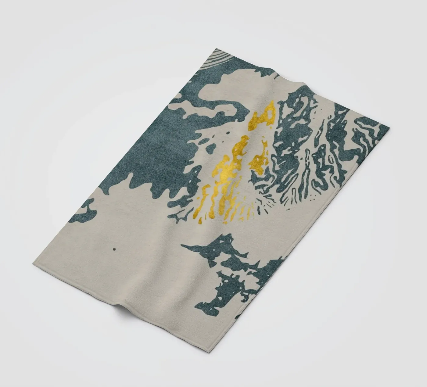 dynamic abstract Fleecedecke von ramosashop