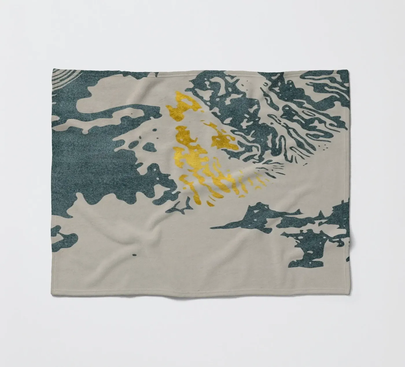 dynamic abstract Fleecedecke von ramosashop