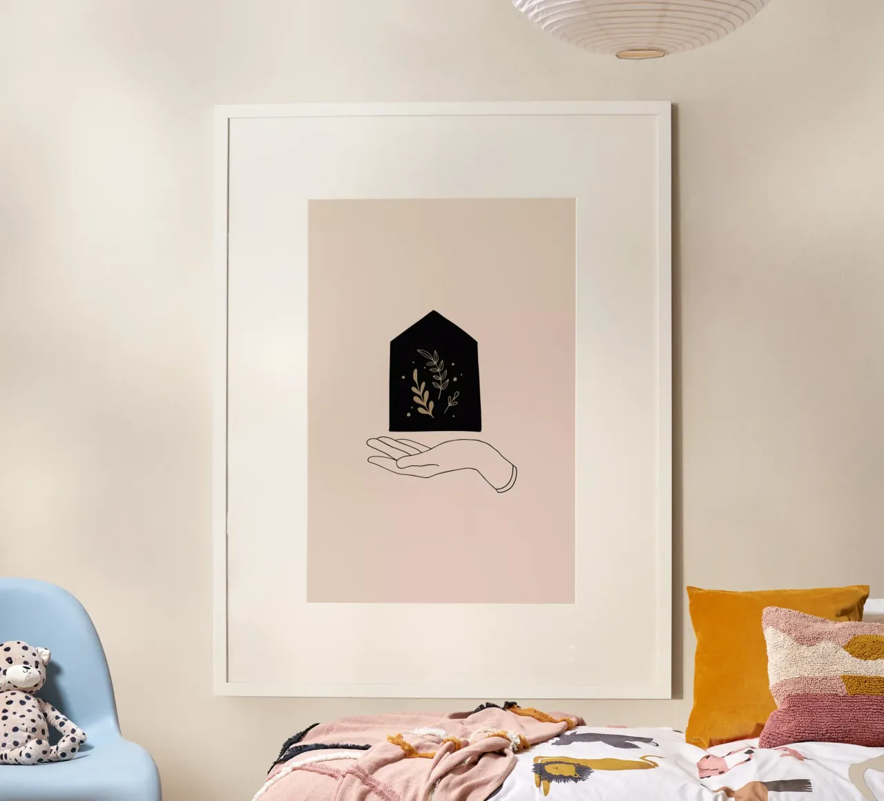 Earth poster van Pure