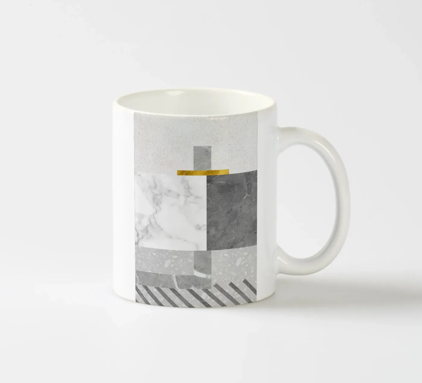 modern composition ceramic mug by ramosashop