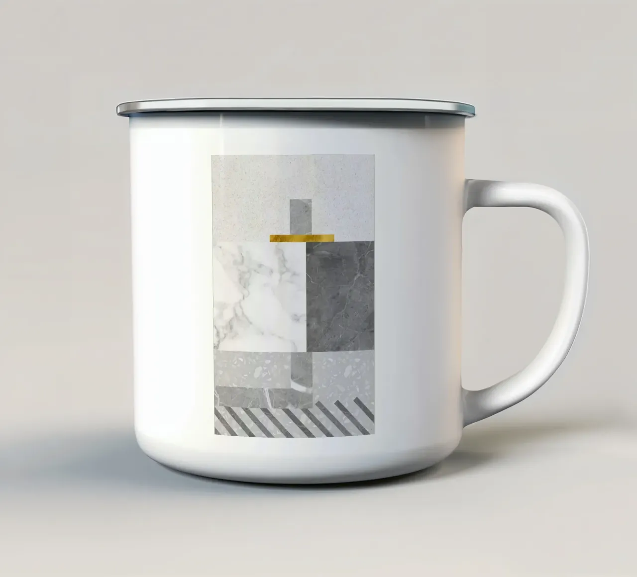 modern composition tazza in smalto da ramosashop