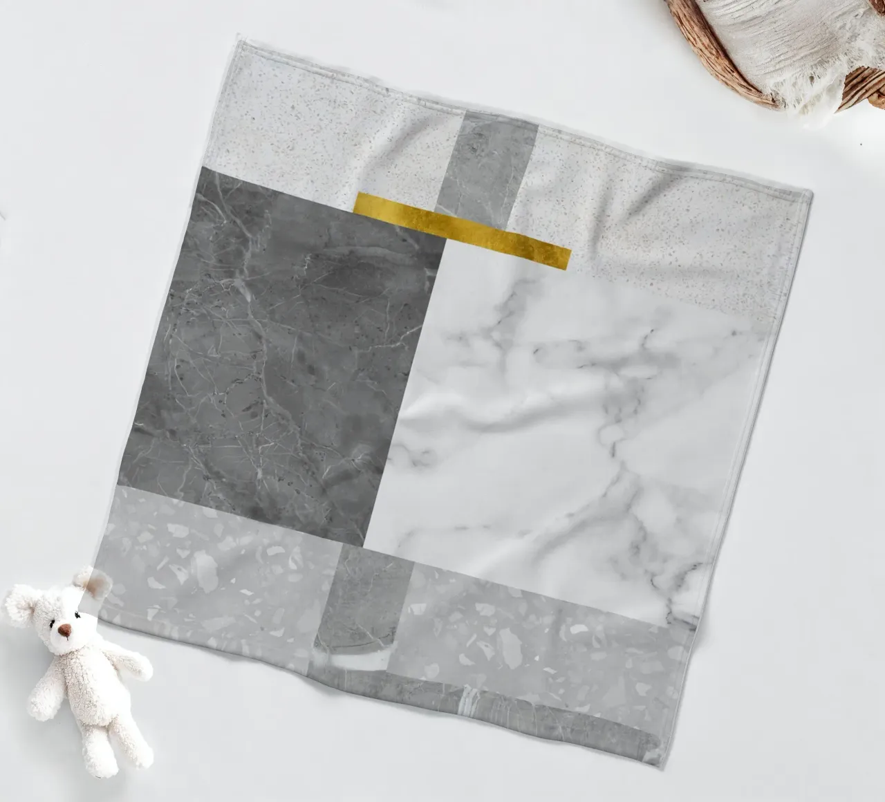 modern composition Fleecedecke von ramosashop