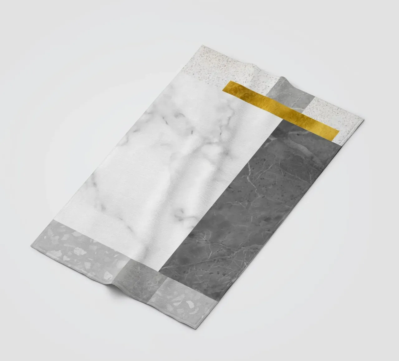 modern composition Fleecedecke von ramosashop