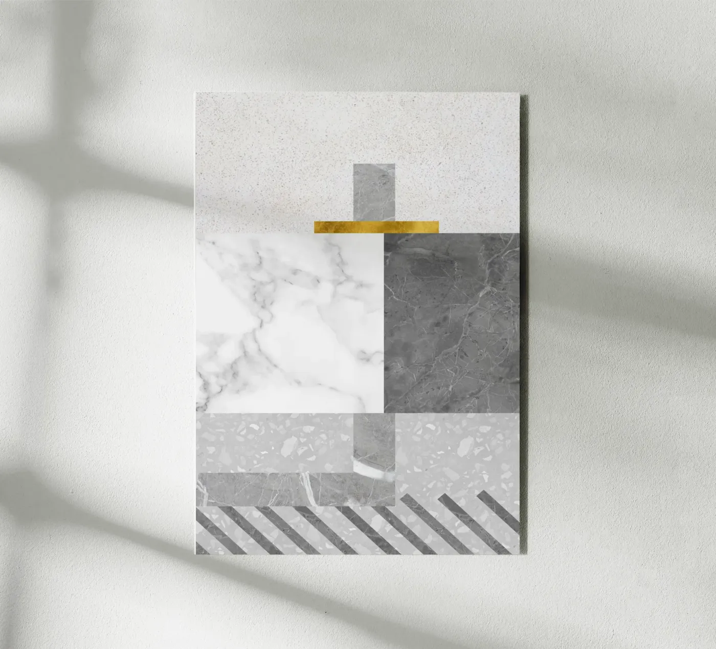modern composition alluminio dibond da ramosashop