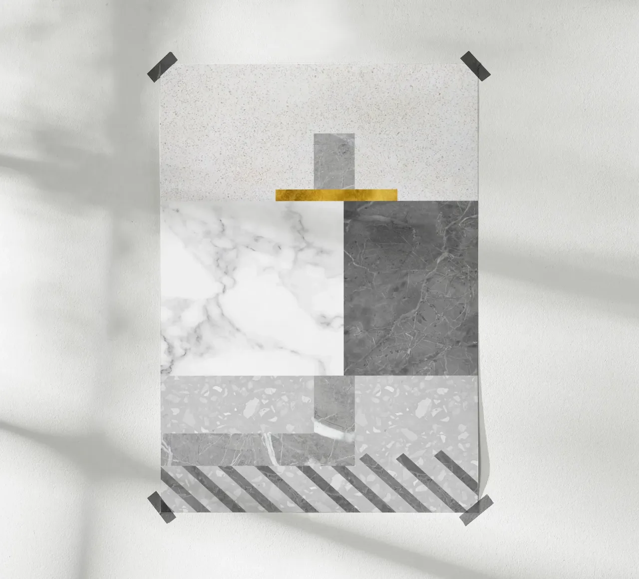 modern composition poster da ramosashop