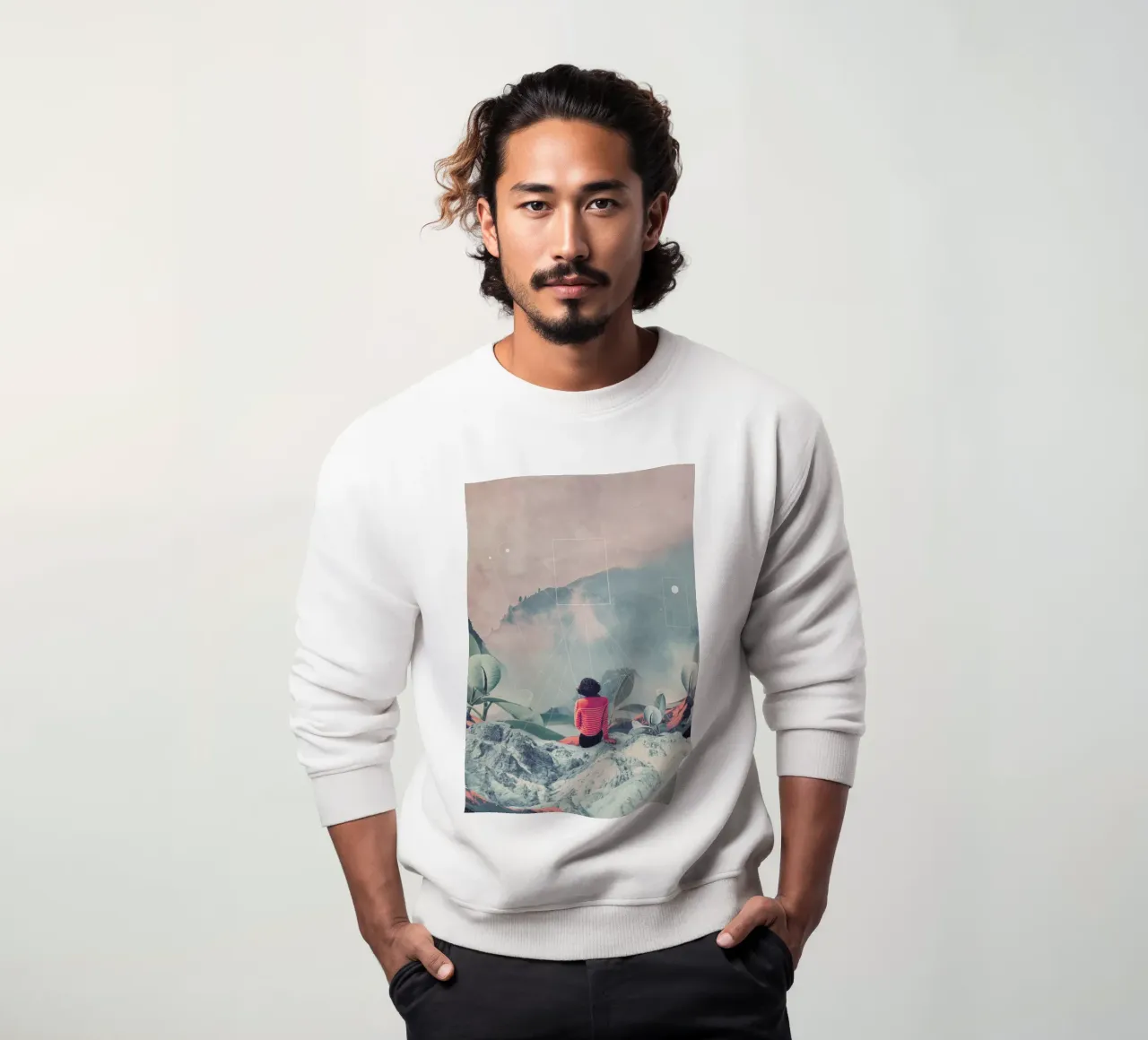 Lost in the 17th Dimension felpa da Frank Moth