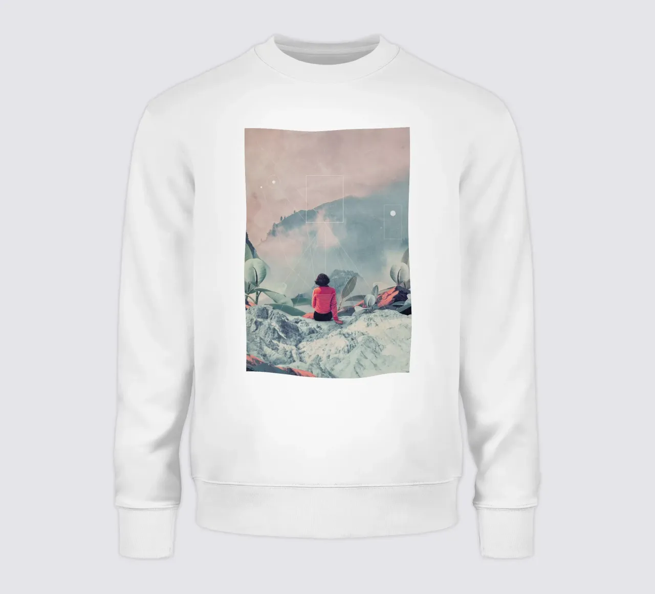 Lost in the 17th Dimension felpa da Frank Moth