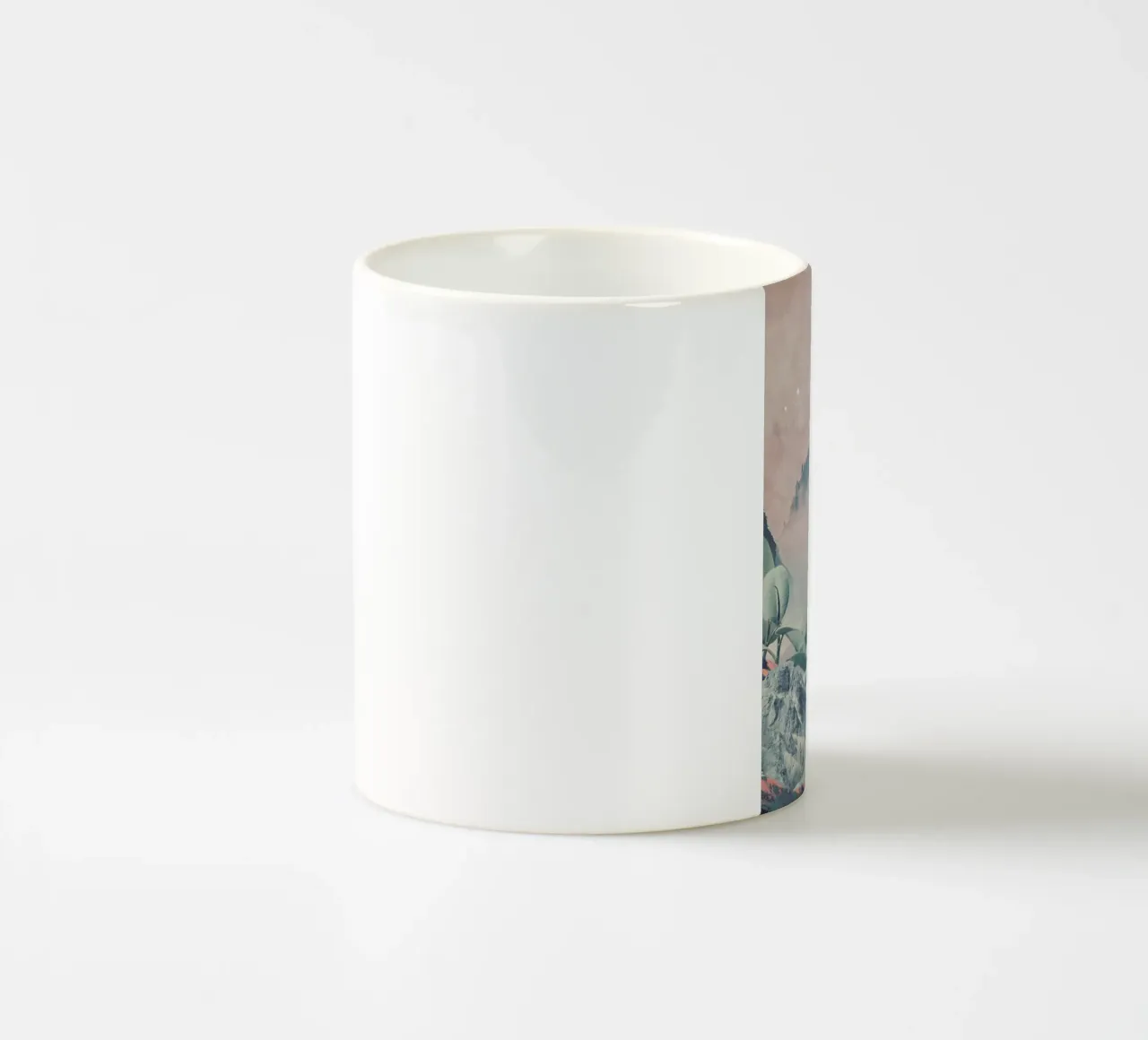 Lost in the 17th Dimension tazza in ceramica da Frank Moth