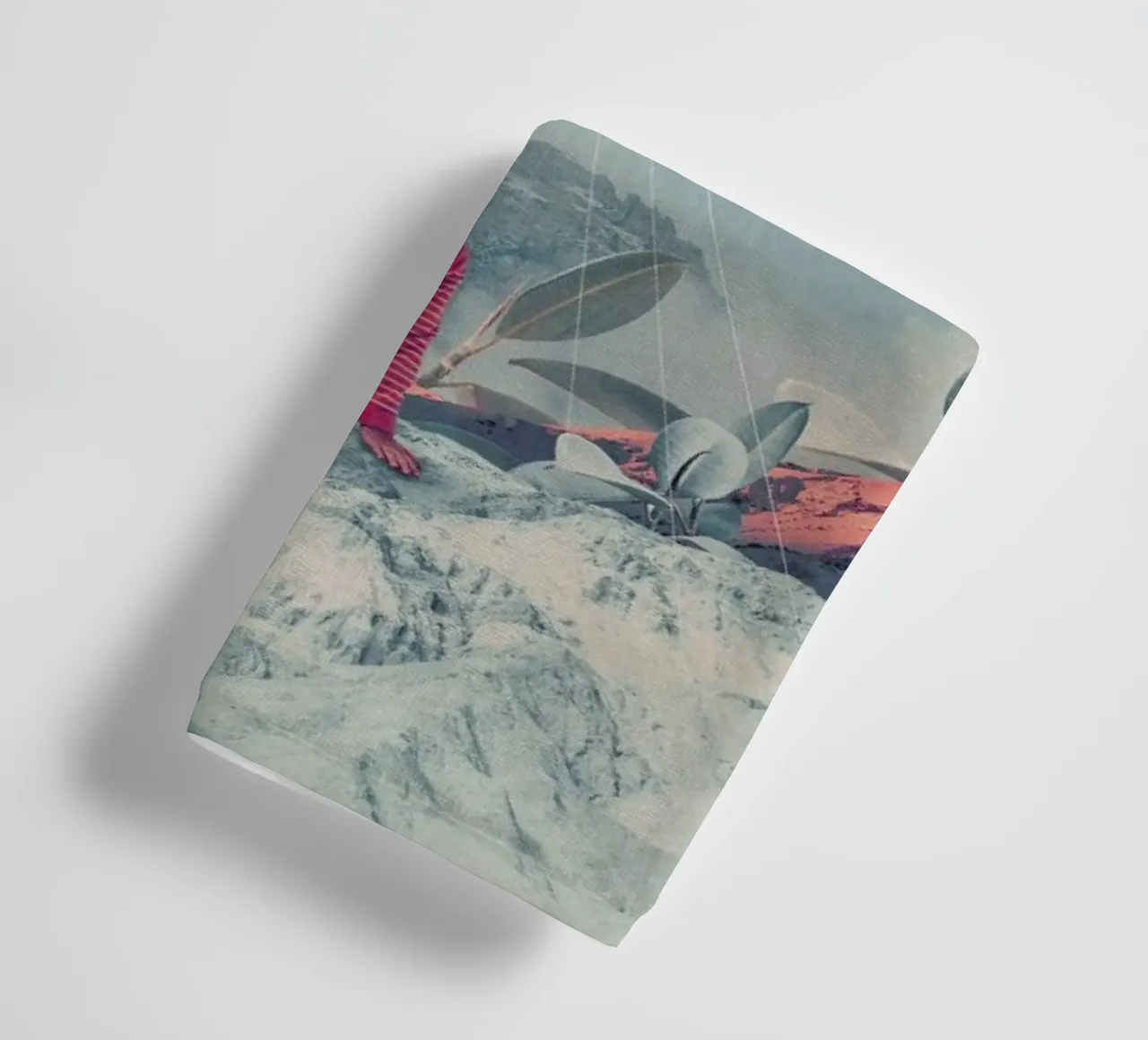 Lost in the 17th Dimension asciugamano da bagno da Frank Moth