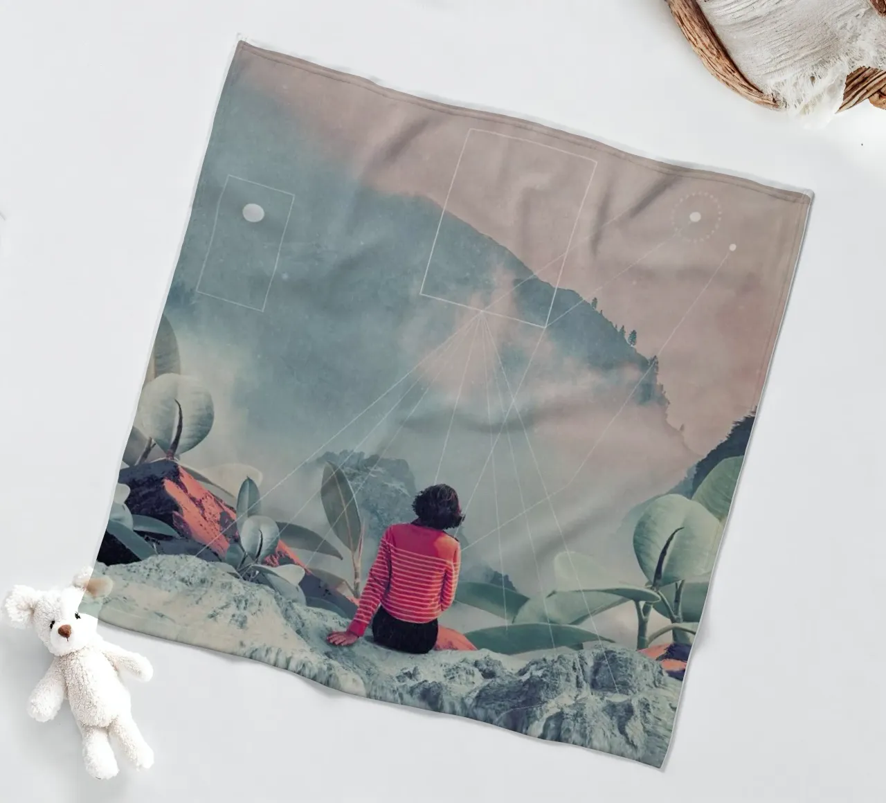 Lost in the 17th Dimension coperta in pile da Frank Moth