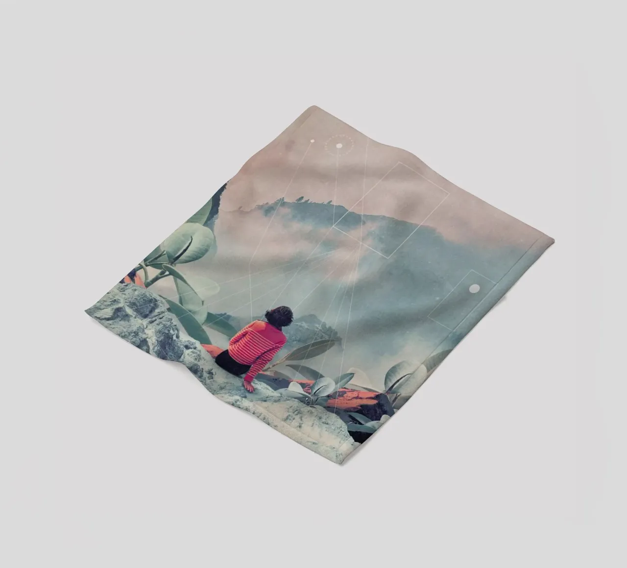 Lost in the 17th Dimension coperta in pile da Frank Moth