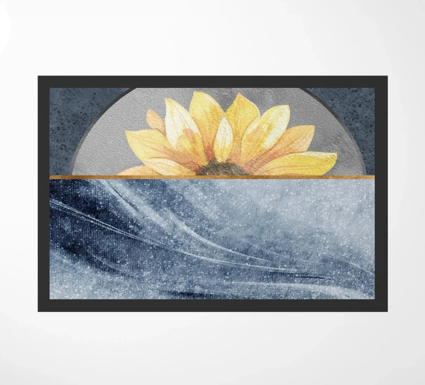 abstract blue zerbino da ramosashop