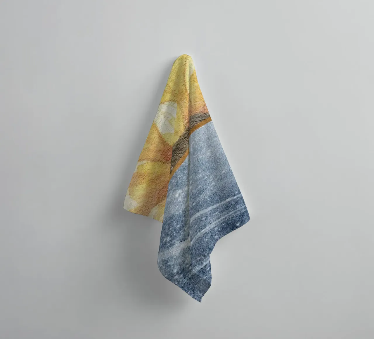 abstract blue asciugamano da bagno da ramosashop
