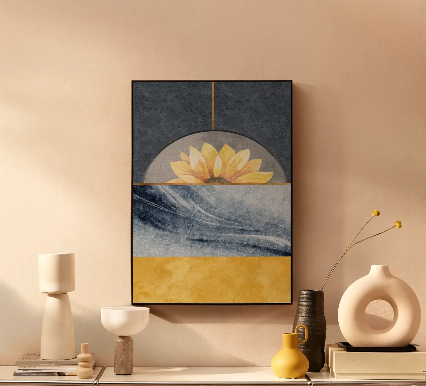 abstract blue plexiglass da ramosashop