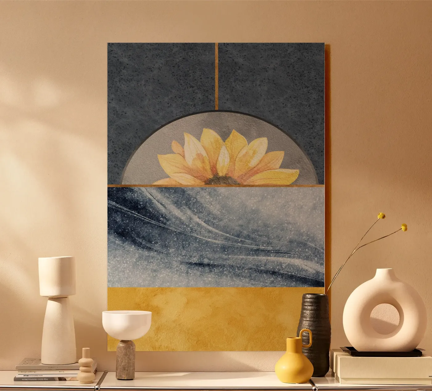 abstract blue plexiglass da ramosashop