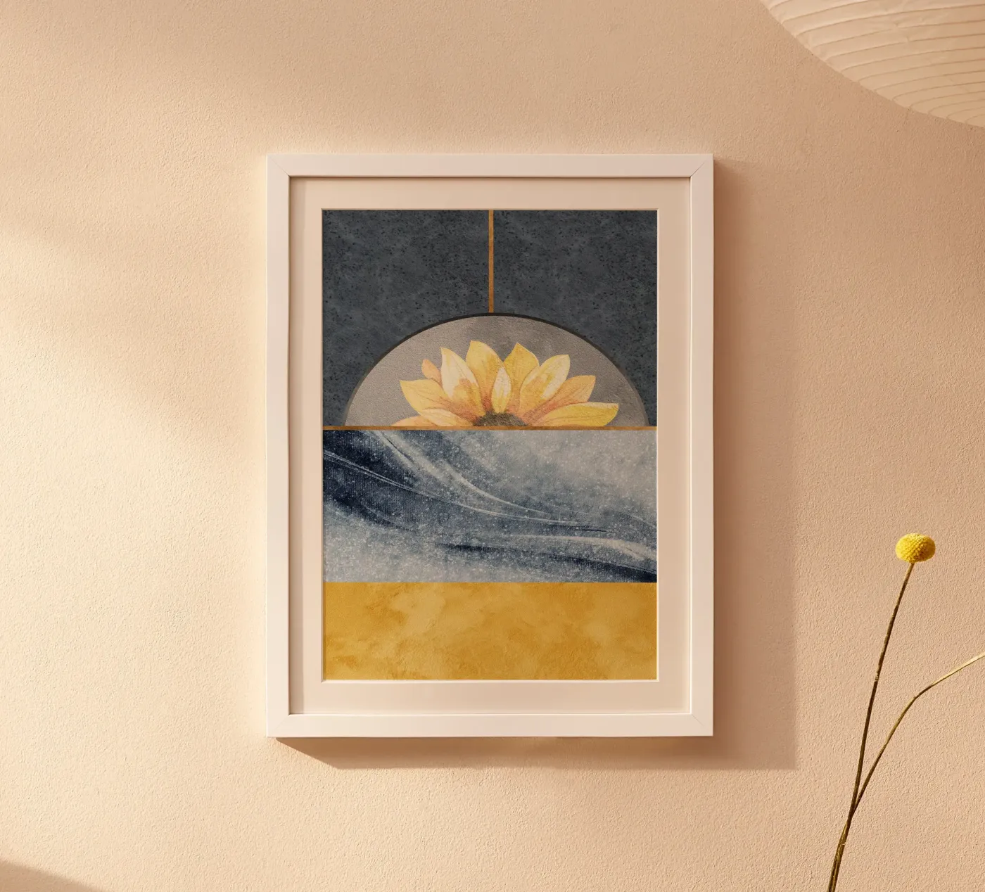 abstract blue poster da ramosashop
