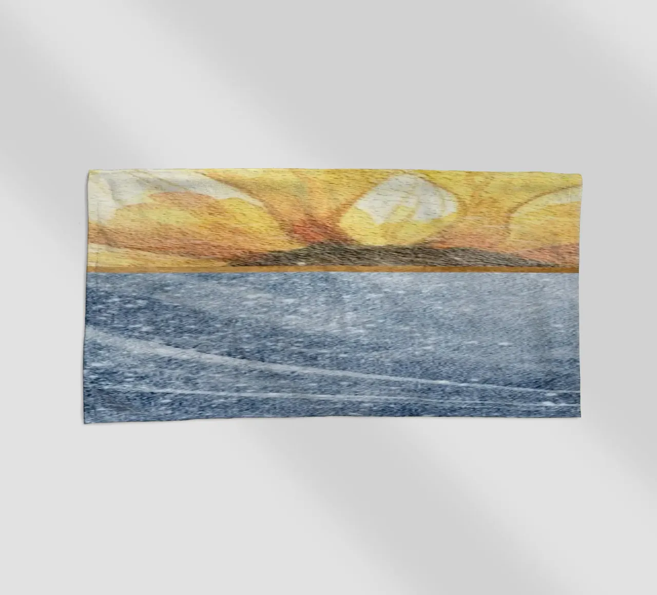 abstract blue telo mare da ramosashop