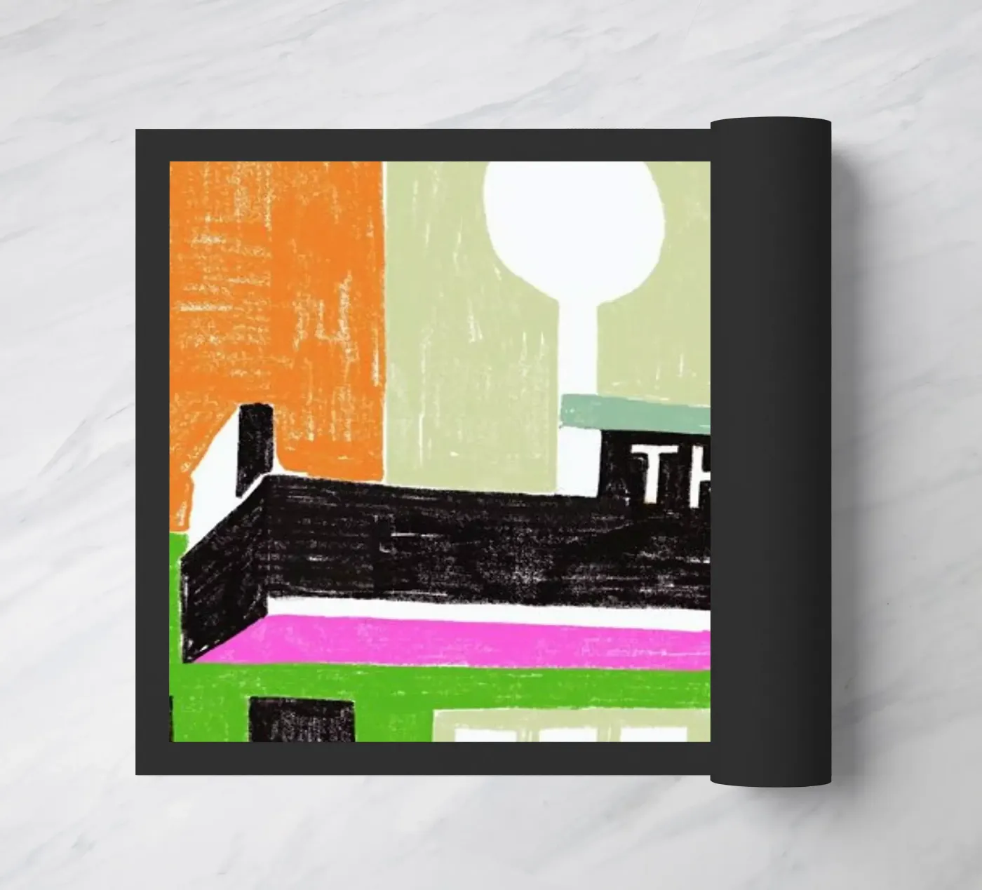 Theater doormat by Eva Wünsch