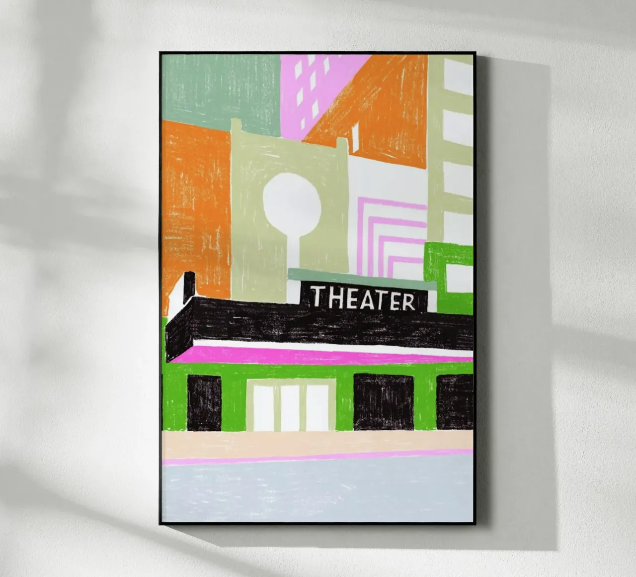 Theater plexiglass da Eva Wünsch