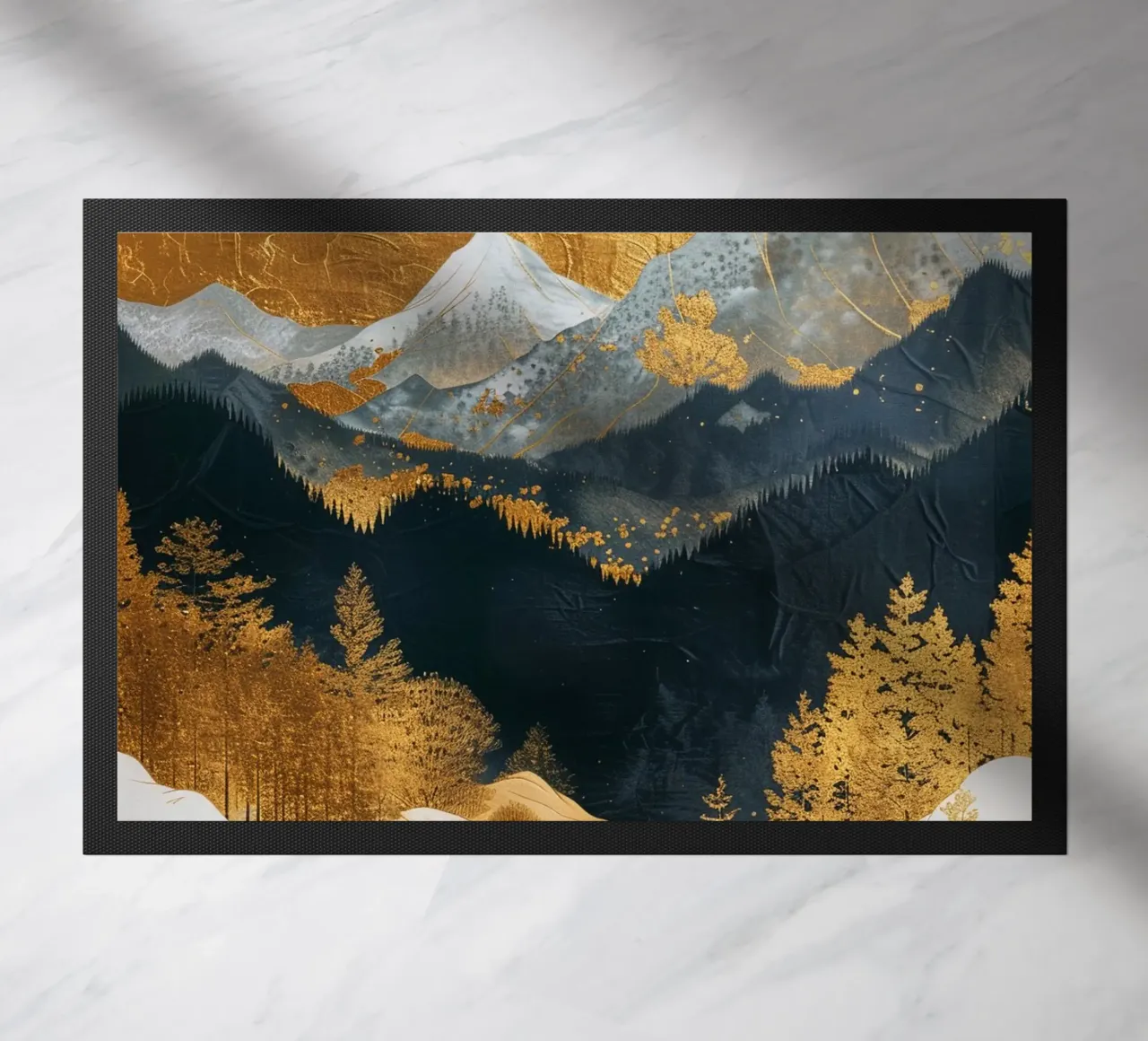 Mountains Forest Golden zerbino da Mateo