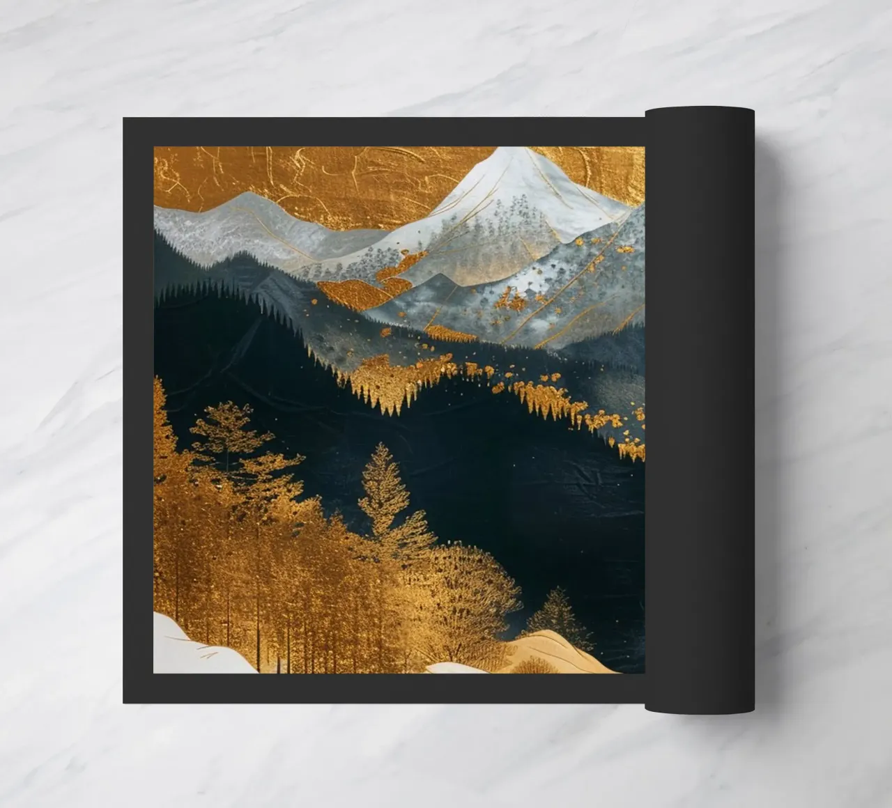 Mountains Forest Golden zerbino da Mateo