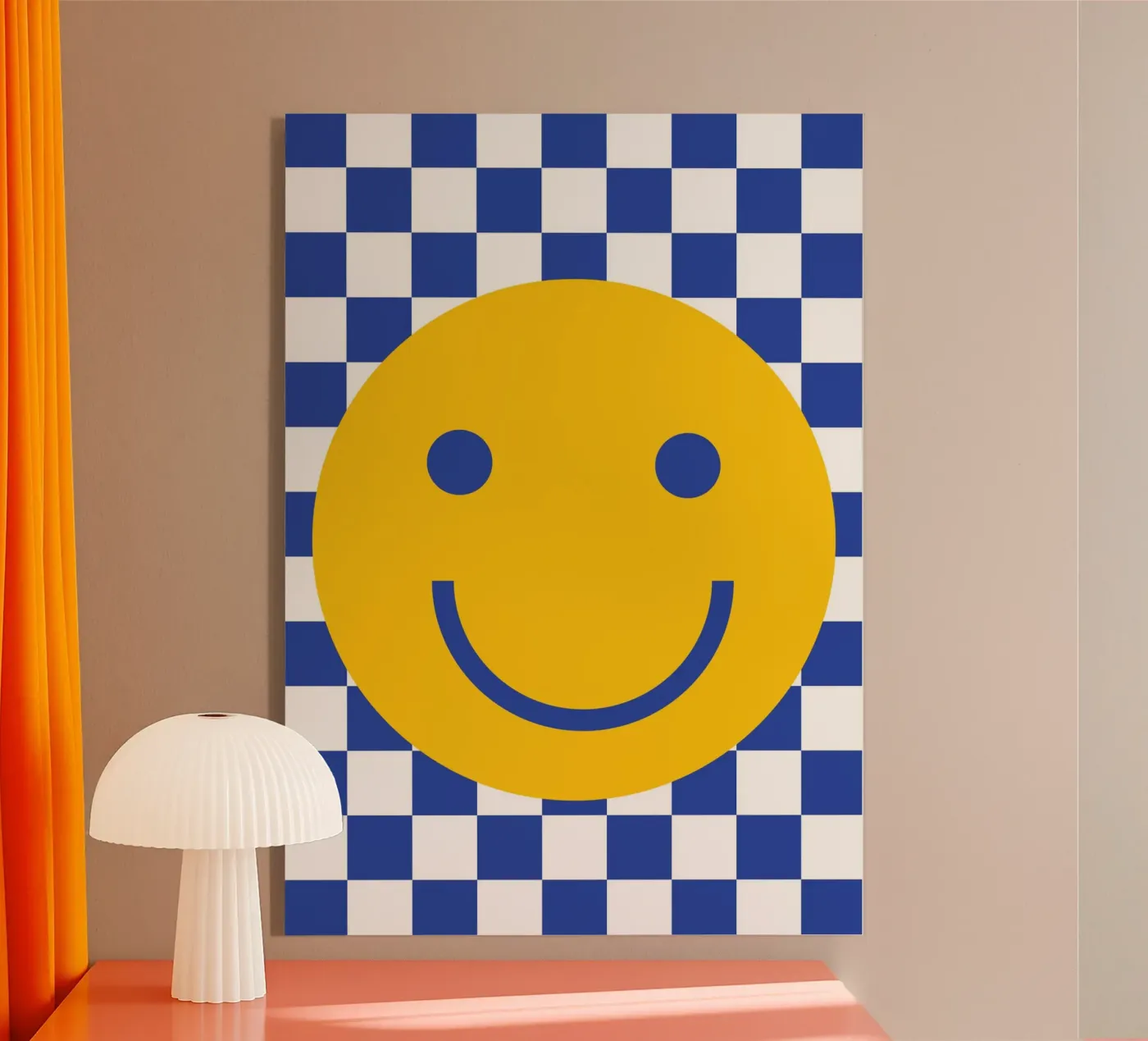 Smilie acryl van studio salü